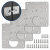 2+2 GRATIS: BalaFix Kit – Set Reparație Balamale cu Plăci din Oțel Inoxidabil