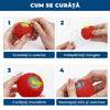 PisiRoll Fun – Jucărie Inteligentă cu LED pentru Pisici Active