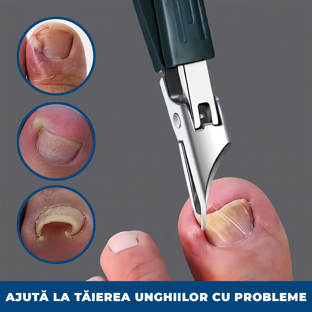 NailCut Pro – Set 3 Piese pentru Tăierea și Îngrijirea Unghiilor cu Probleme