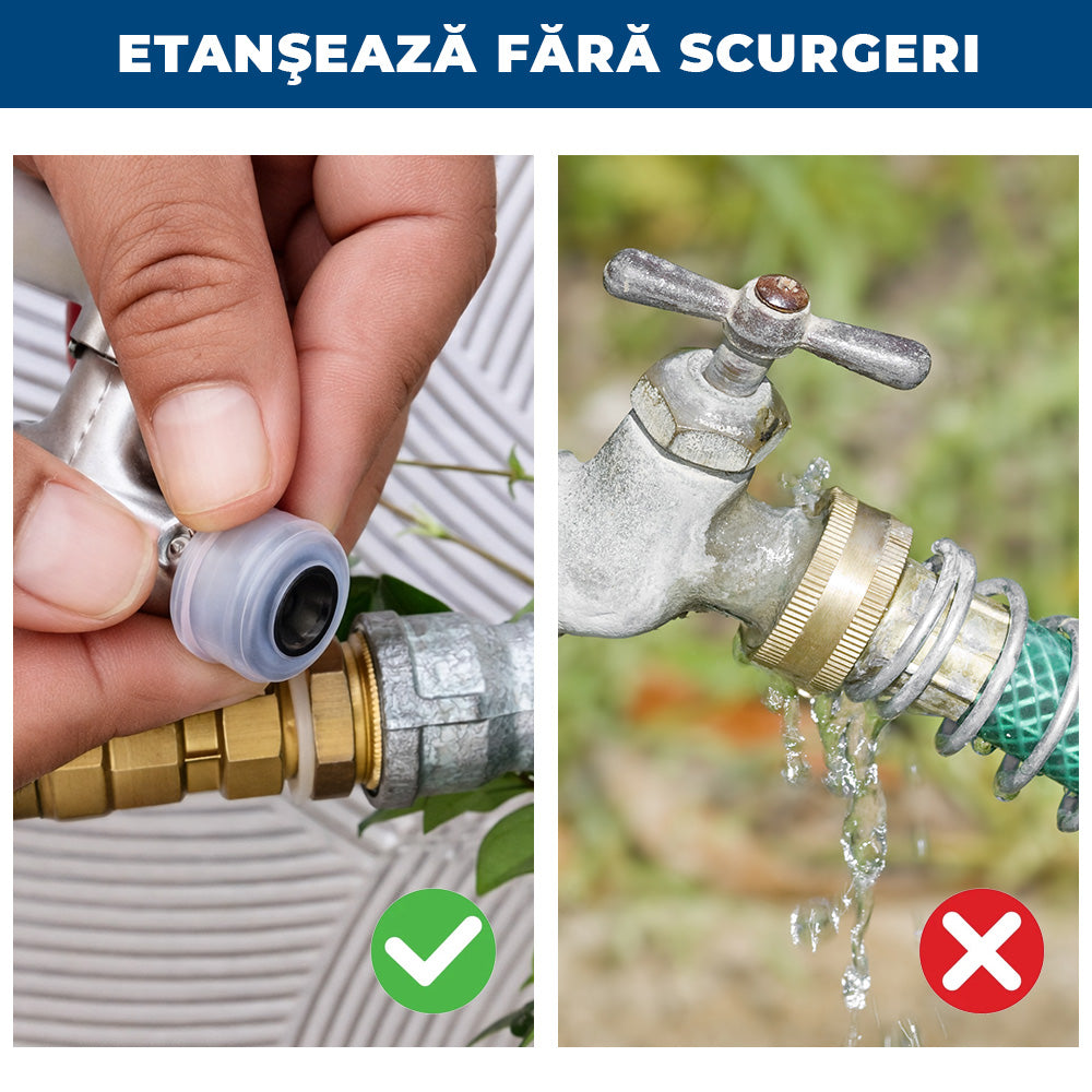 AquaFix Plus – Set 30 Garnituri Anti-Scurgeri pentru Robineți și Racorduri
