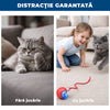 PisiRoll Fun – Jucărie Inteligentă cu LED pentru Pisici Active