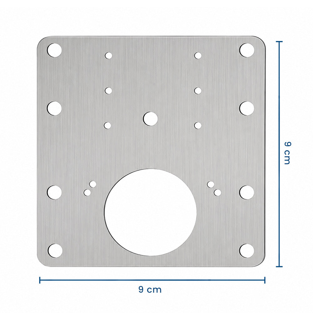 2+2 GRATIS: BalaFix Kit – Set Reparație Balamale cu Plăci din Oțel Inoxidabil