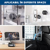 MagneHold Pro – Suport Magnetic cu Ventuză 360° pentru Telefon