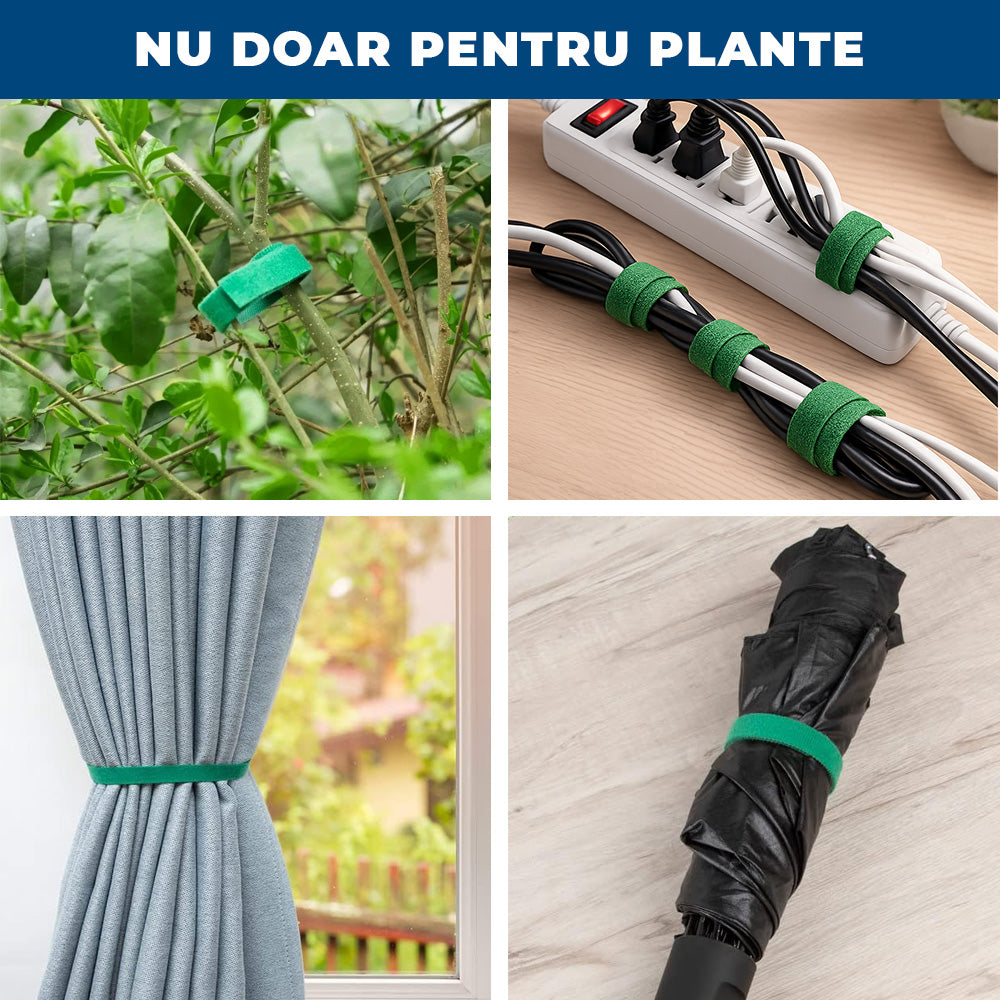 1+1 GRATIS: PlantBand – Bandă cu Arici pentru Susținerea Plantelor