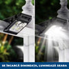 SolarClip Pro – Lampă Solară cu Clemă și Senzor de Mișcare pentru Exterior