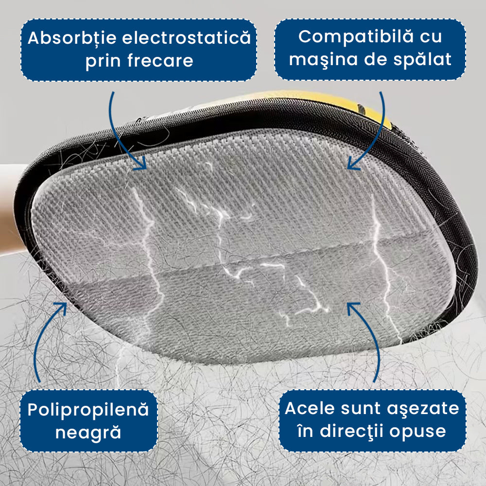 FurSwipe Easy – Mănușa Magică care Strânge Părul de Animal în Câteva Secunde