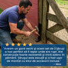 GardFix Pro – Set 2 Suporturi din Oțel pentru Repararea Gardurilor