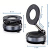 MagneHold Pro – Suport Magnetic cu Ventuză 360° pentru Telefon