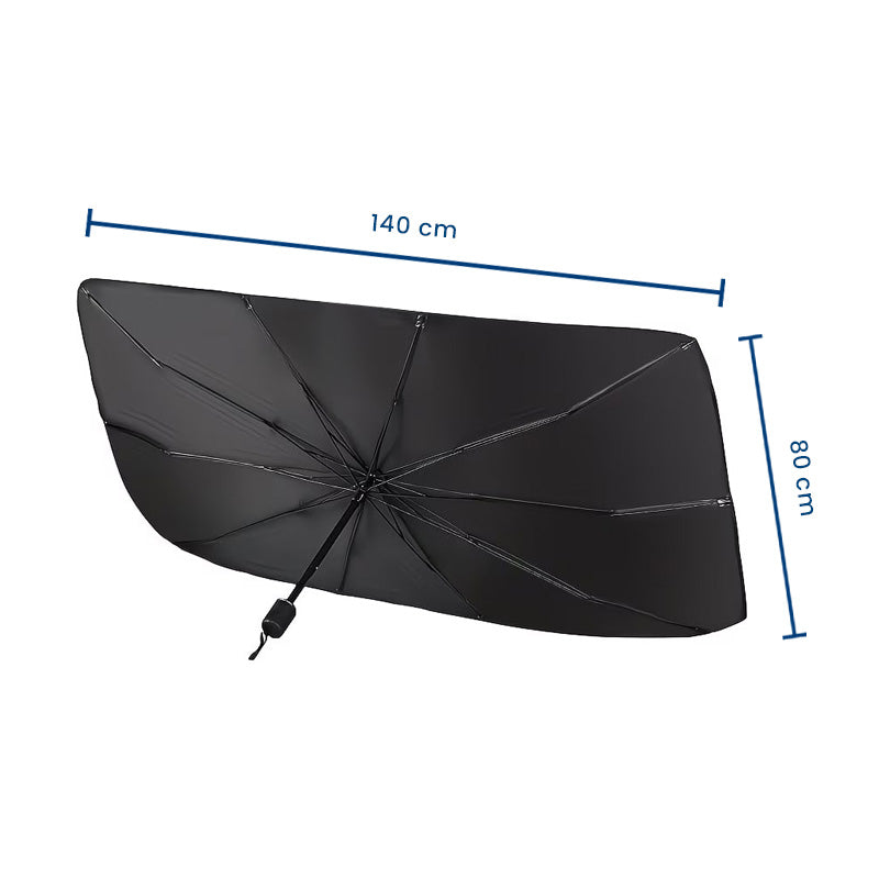 Solarbrella Max – Parasolar Pliabil Tip Umbrelă pentru Parbrizul Auto