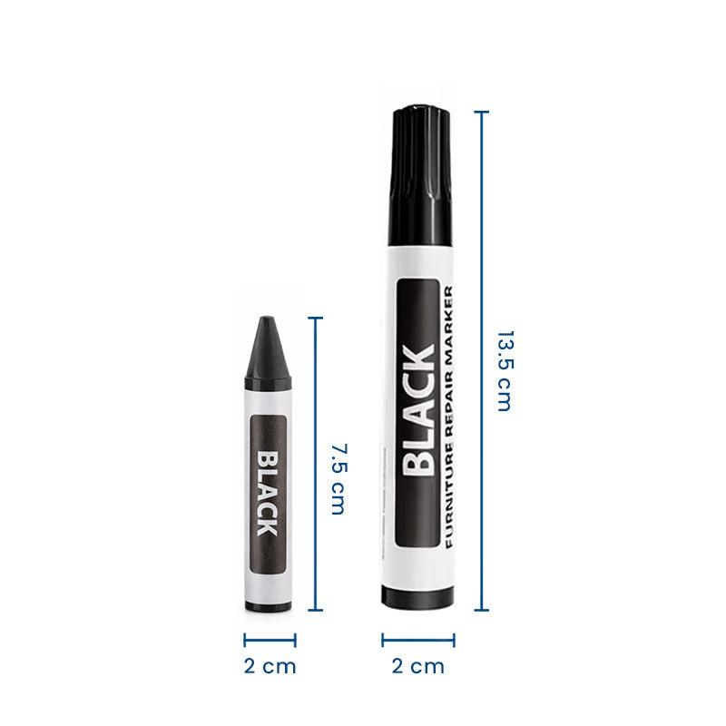WoodFix Pro – Markere și Creioane Ceramice pentru Retușul Lemnului (Set de 12)