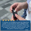 LadySafe Alarm – Sirenă de Urgență Portabilă tip Breloc cu Stroboscop