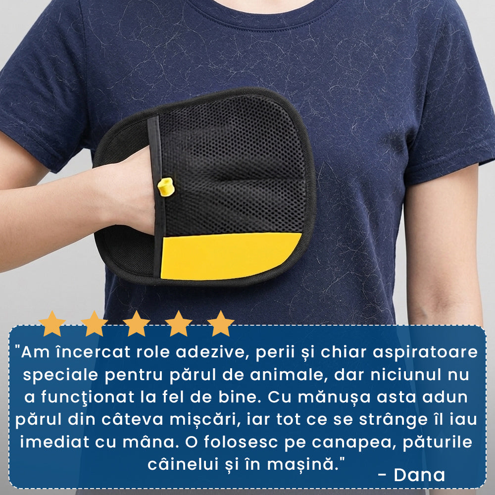 FurSwipe Easy – Mănușa Magică care Strânge Părul de Animal în Câteva Secunde