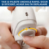 ManiSmart - Unghieră Electrică 2‑în‑1 cu Funcții de Tăiere și Pilire