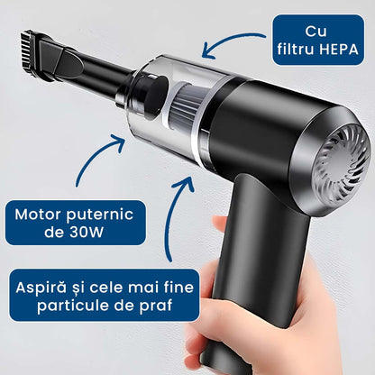 AspiPort - Aspirator Portabil 3-în-1 pentru Casă și Masină