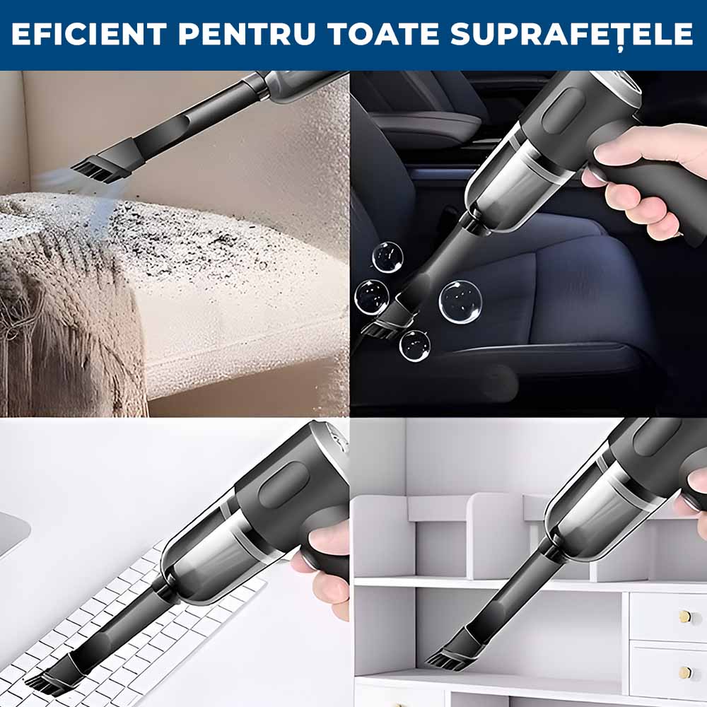AspiPort - Aspirator Portabil 3-în-1 pentru Casă și Masină