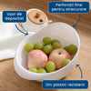 1+1 GRATIS: MagiBowl - Vas cu Strecurătoare pentru Orez, Salate și Paste