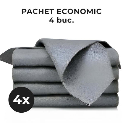 Set 4 Lavete din Microfibră pentru Orice Suprafață