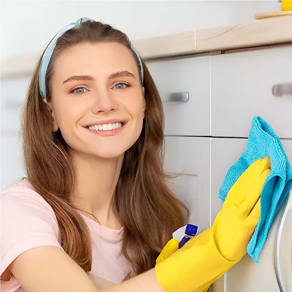 Set 4 Lavete din Microfibră Multicolore