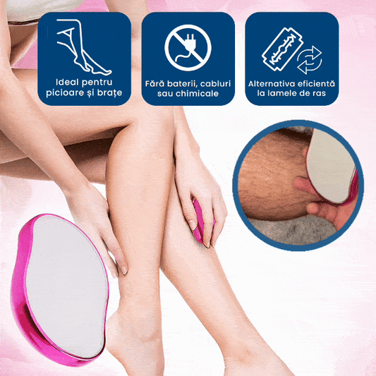 GlowEpil – Epilatorul Magic pentru Piele Netedă fără Tăieturi