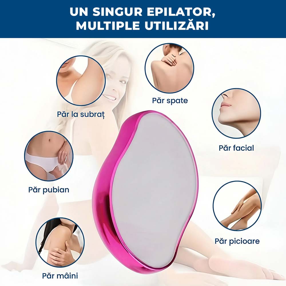 GlowEpil – Epilatorul Magic pentru Piele Netedă fără Tăieturi