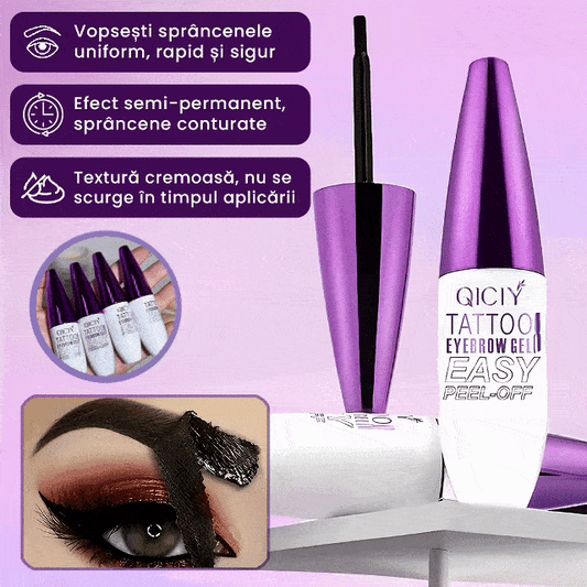 MagiBrow Luxe – Gel Semi-Permanent pentru Sprâncene cu Aspect Natural