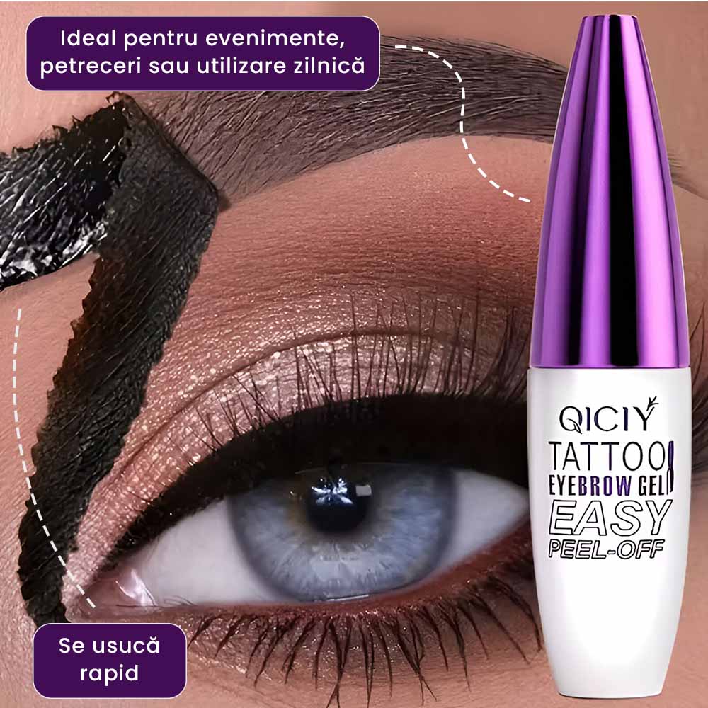MagiBrow Luxe – Gel Semi-Permanent pentru Sprâncene cu Aspect Natural