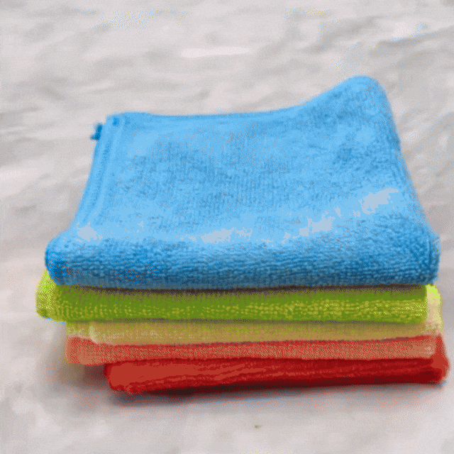 Set 4 Lavete din Microfibră Multicolore