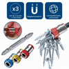 ȘuruMag – Set 3 Inele Magnetice pentru Bormașină sau Autofiletantă (Bit inclus)
