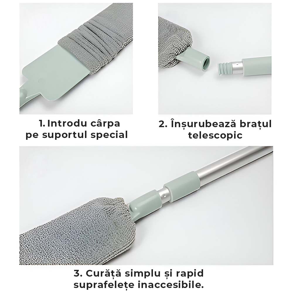 Perie pentru Curățarea Zonelor Greu Accesibile