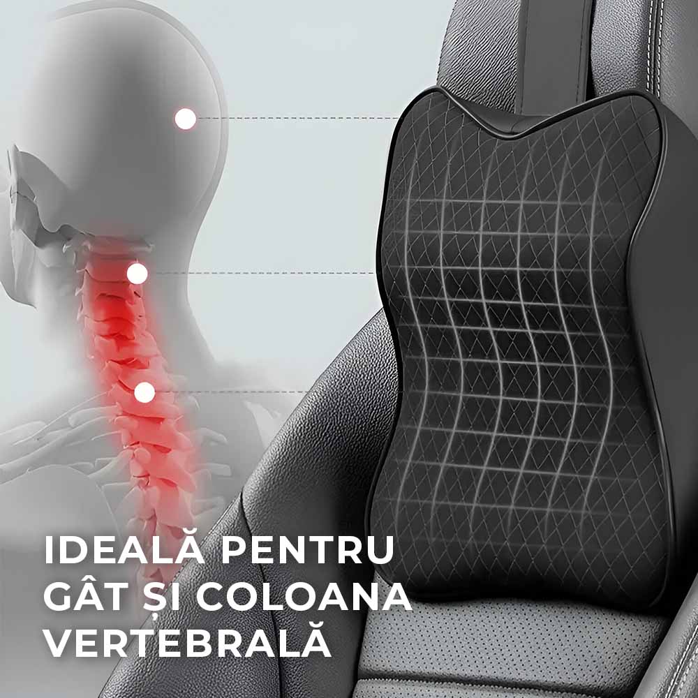 OFERTĂ 1+1 Pernă Tetieră pentru Susținerea Gâtului