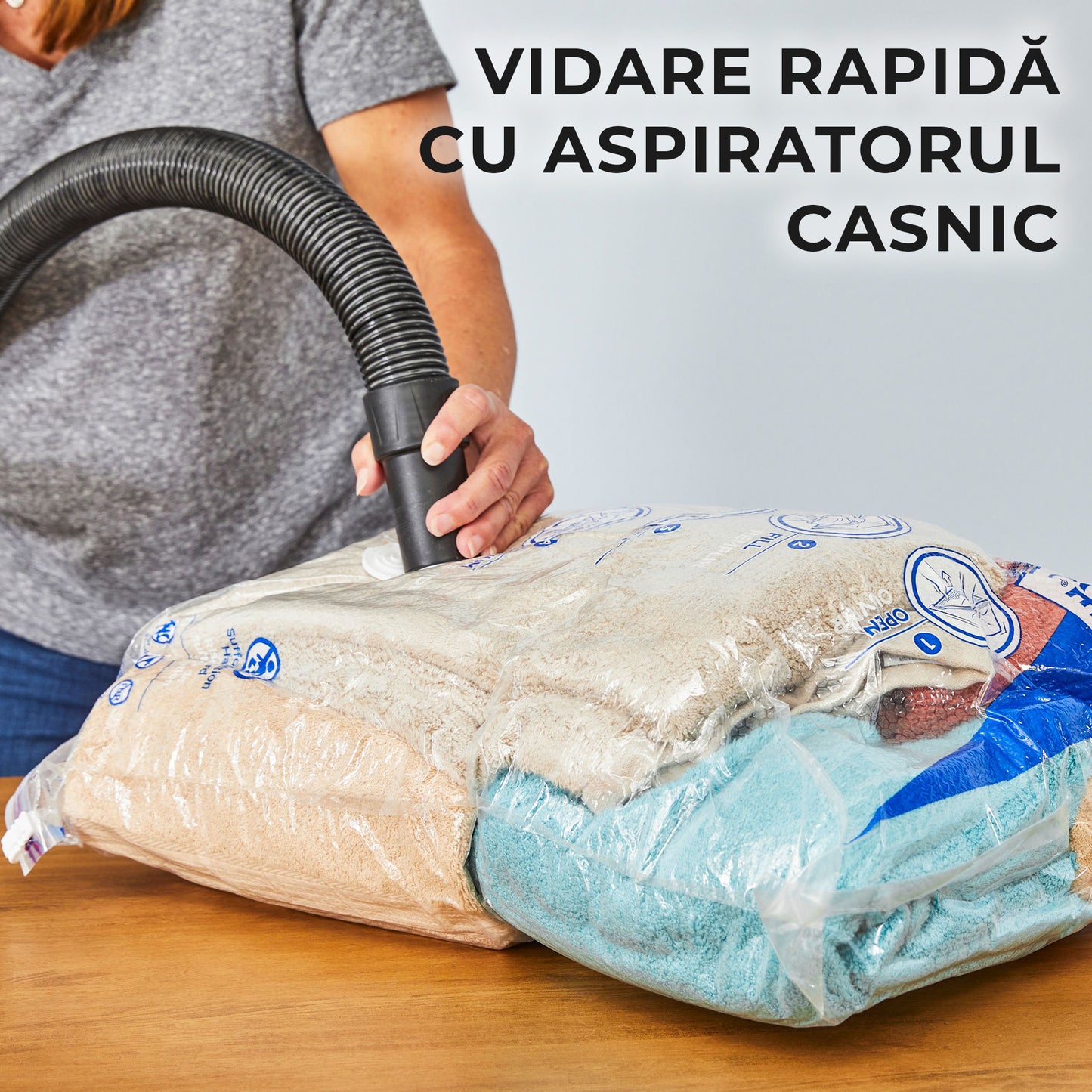 OFERTĂ 7+7 Set 7 Saci de Vidat pentru Depozitare