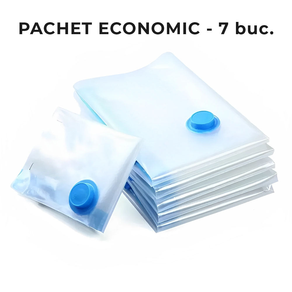 OFERTĂ 7+7 Set 7 Saci de Vidat pentru Depozitare