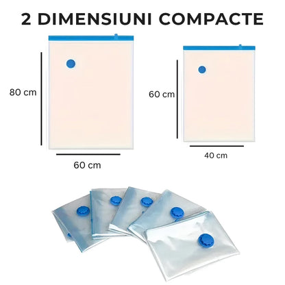 OFERTĂ 7+7 Set 7 Saci de Vidat pentru Depozitare