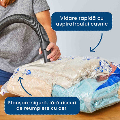 PackVac - Set 7 Saci de Vidat pentru Depozitare