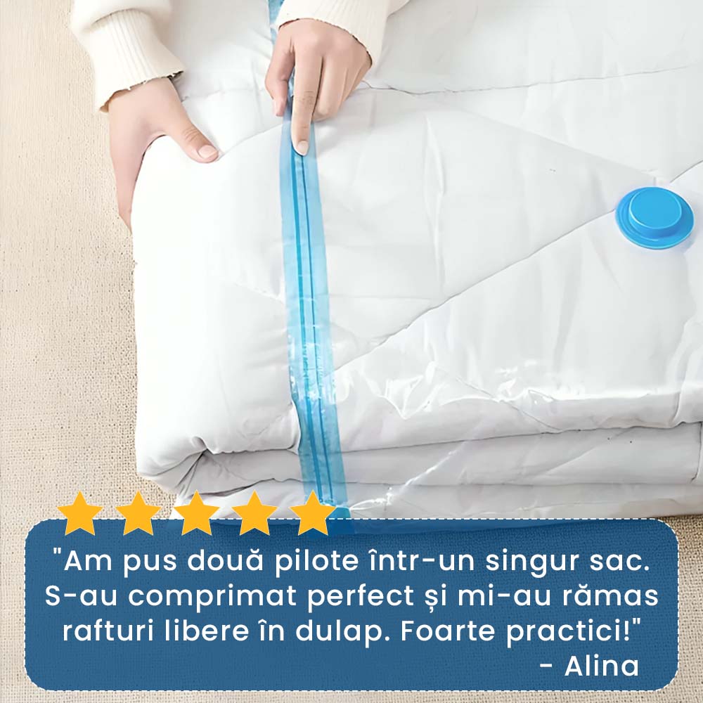PackVac - Set 7 Saci de Vidat pentru Depozitare