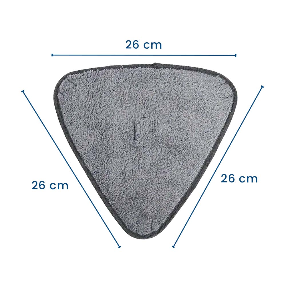 Set 2 Lavete de Rezervă pentru Mopul Triunghiular 360°