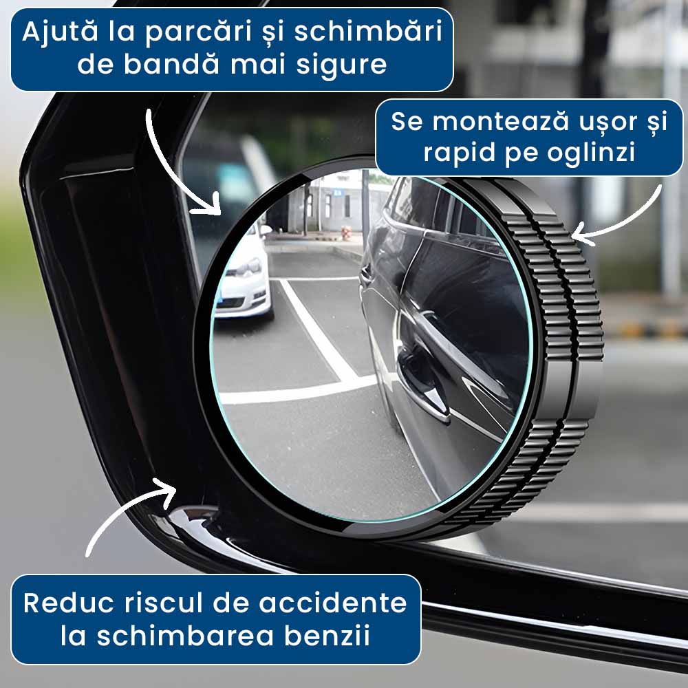 AutoViz 360 – Oglinzi Auto HD pentru Vizibilitate Extinsă
