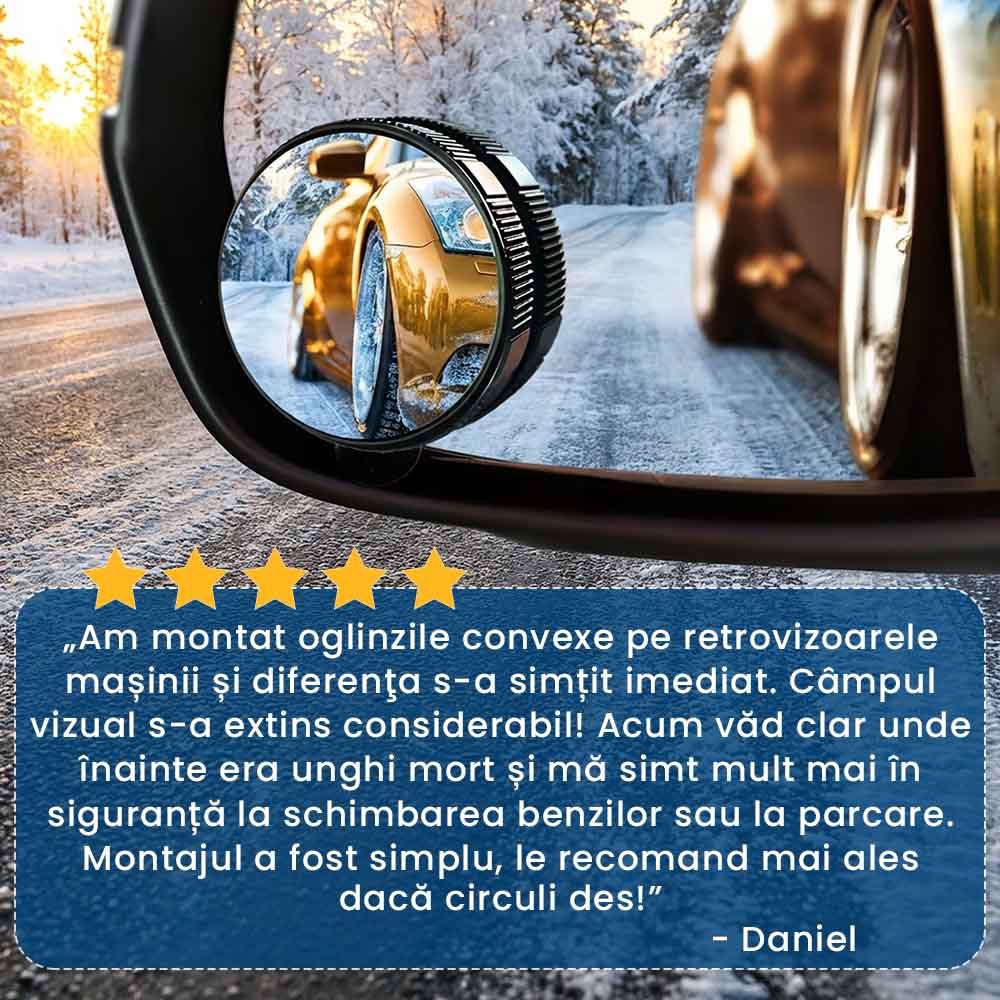 AutoViz 360 – Oglinzi Auto HD pentru Vizibilitate Extinsă