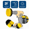 TurboClean - Set Perii pentru Curățare și Lustruit cu Bormașina (3 piese)