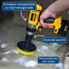 TurboClean - Set Perii pentru Curățare și Lustruit cu Bormașina (3 piese)