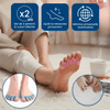 PodoZen – Set 2 Perechi Separatoare Relaxante pentru Picioare (Roz și Albastru)