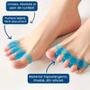PodoZen – Set 2 Perechi Separatoare Relaxante pentru Picioare (Roz și Albastru)