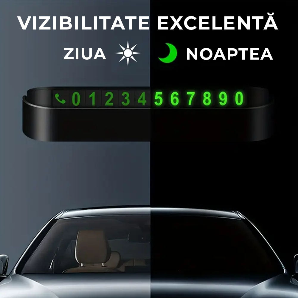 Suport Număr de Telefon pentru Parcare Temporară