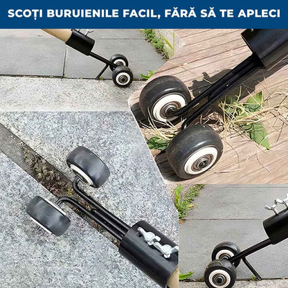 BuruStop - Unealtă de Scos Buruieni pentru o Curte Impecabilă