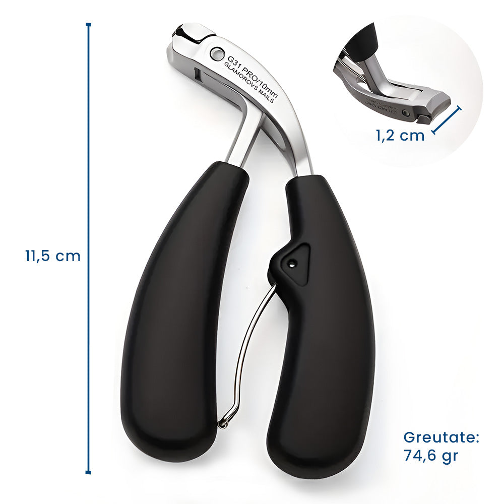 Clipro Max – Unghiera Profesională pentru Unghii Groase și Tăiere Fără Efort