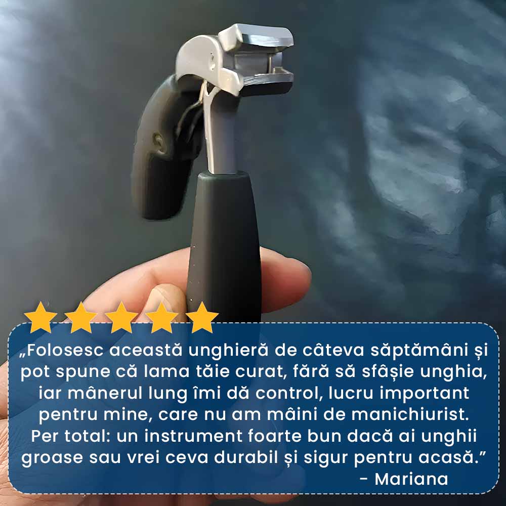Clipro Max – Unghiera Profesională pentru Unghii Groase și Tăiere Fără Efort
