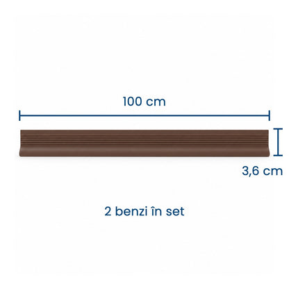 DoorGuard Pro – Bandă de Etanșare sub Ușă, Oprește Curentul, Mirosurile și Insectele (Set 2 Bucăți)